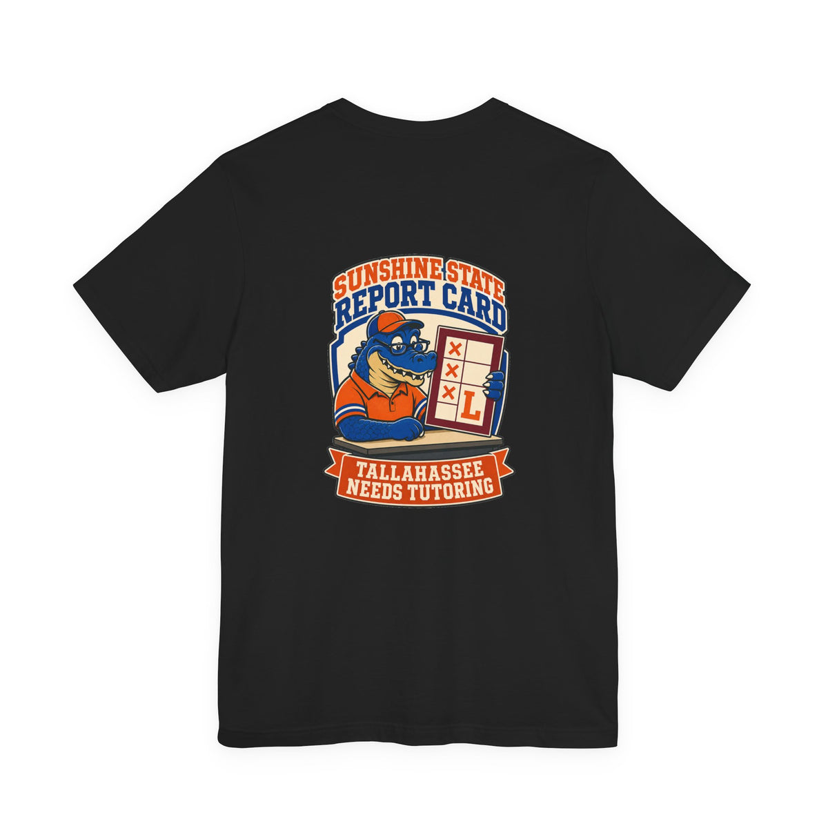 Sunshine State Report Card — Tallahassee Needs Tutoring | Vintage Football Graphic Tee