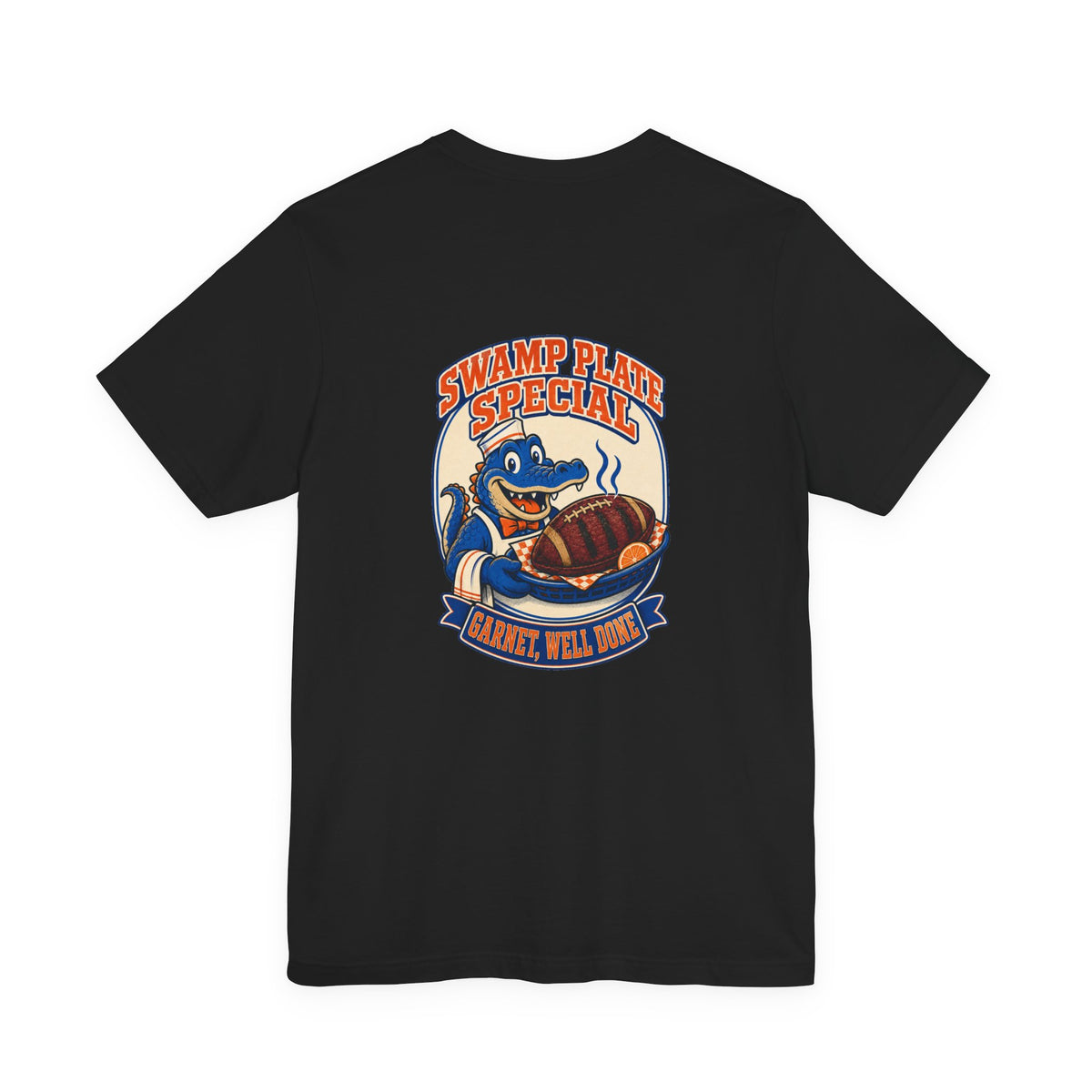 Swamp Plate Special — Garnet, Well Done | Vintage Football Graphic Tee