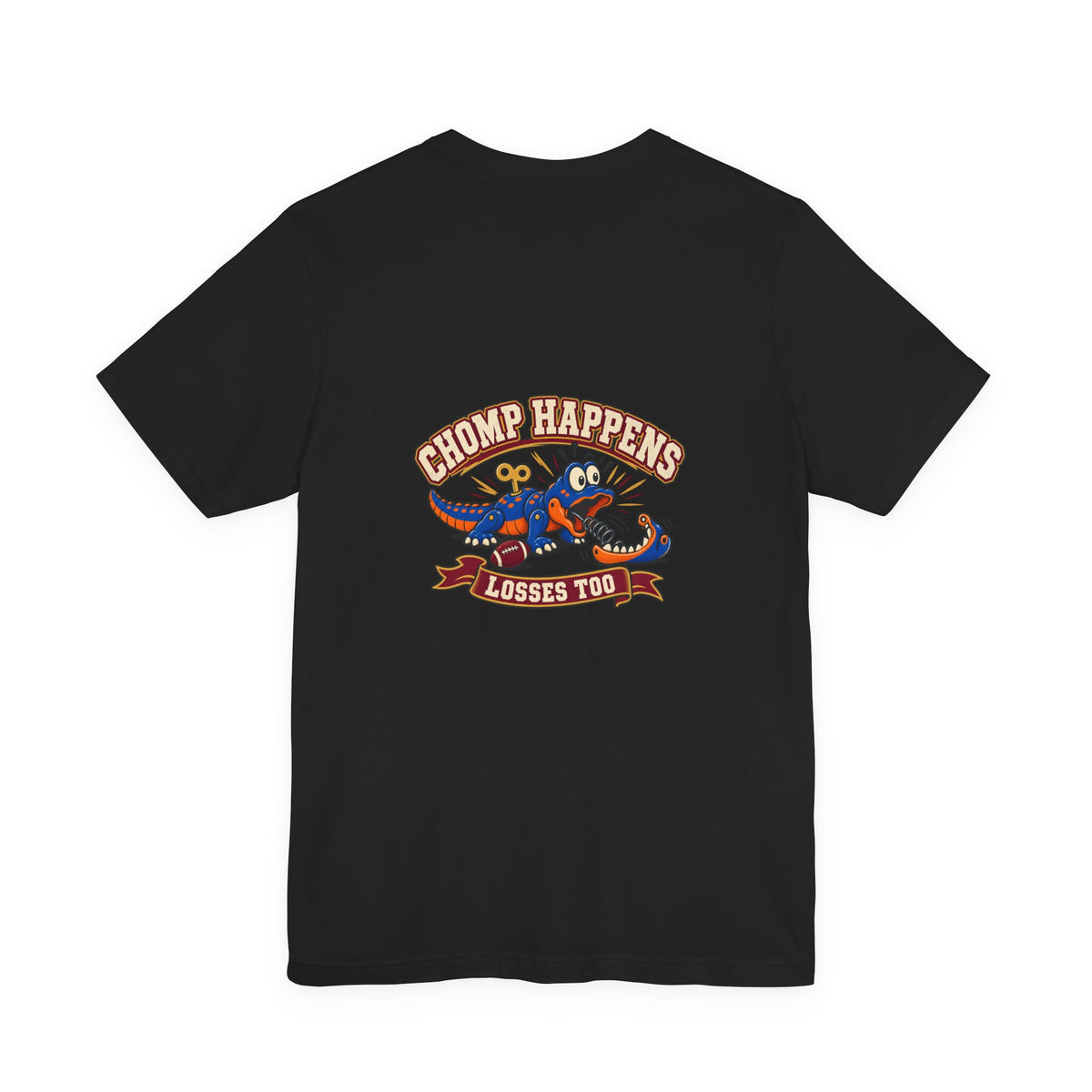 Chomp Happens — Losses Too | Vintage Football Graphic Tee