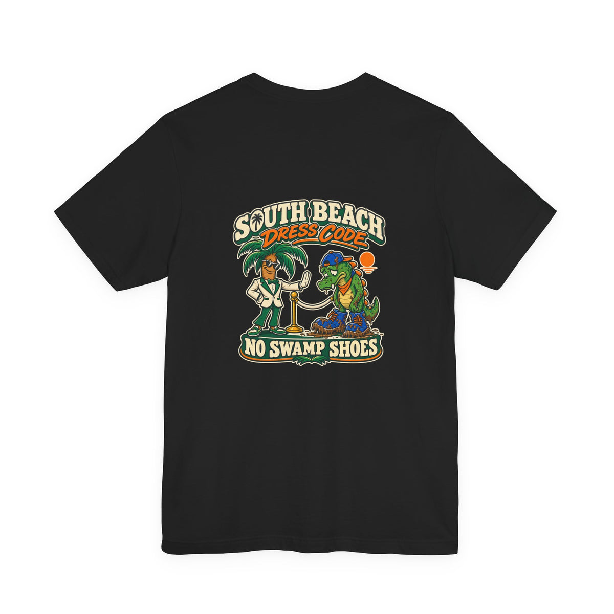 South Beach Dress Code — No Swamp Shoes | Vintage Football Graphic Tee