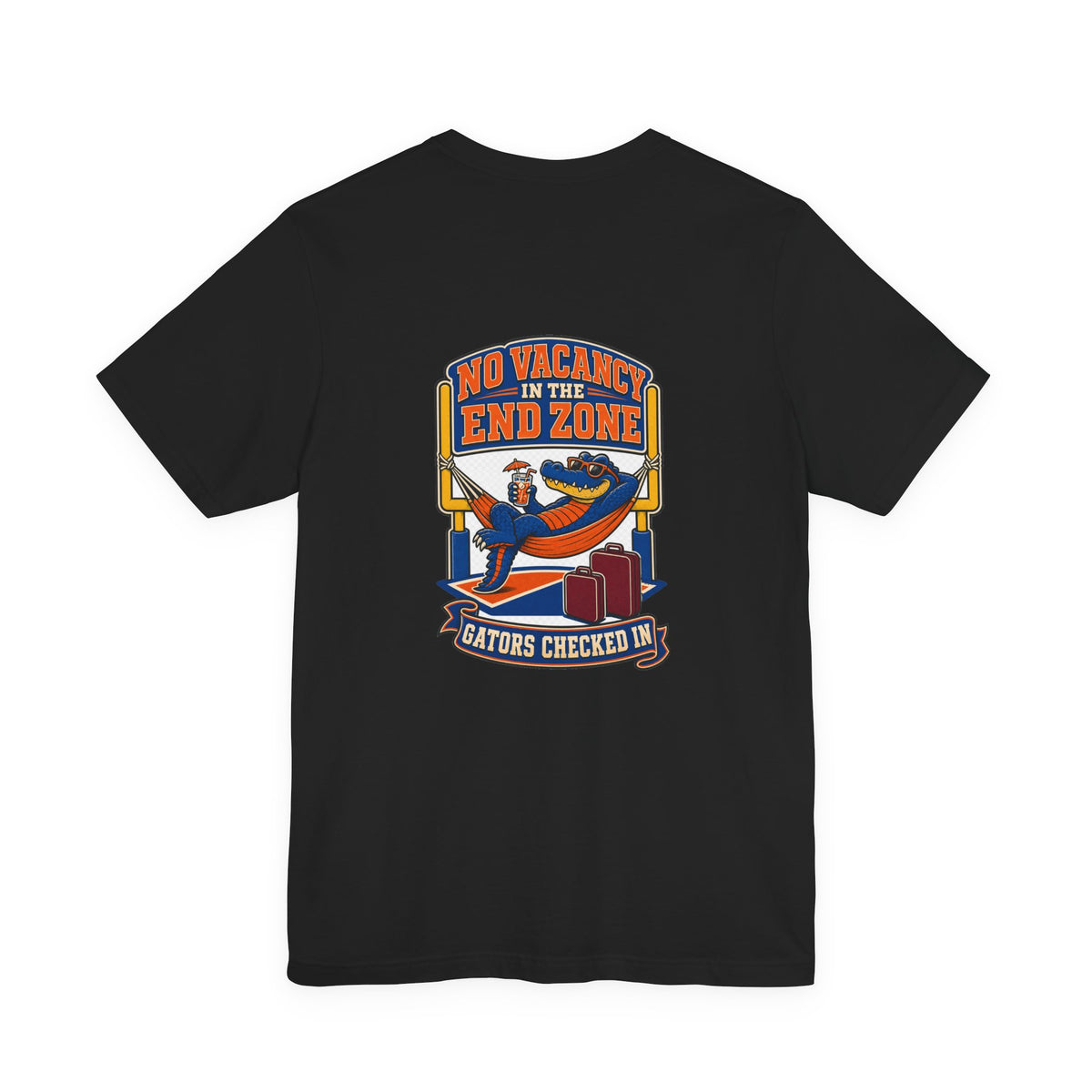 No Vacancy in the End Zone — Gators Checked In | Vintage Football Graphic Tee