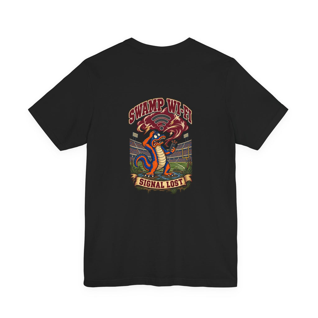 Swamp Wi-Fi — Signal Lost | Vintage Football Graphic Tee